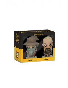 Set 2 figuras sd toys pokis el seÃ±or de los anillos gandalf y legolas