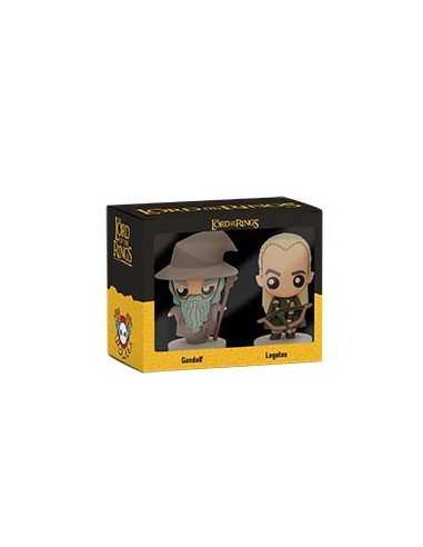 Set 2 figuras sd toys pokis el seÃ±or de los anillos gandalf y legolas