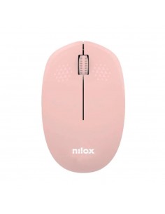 Raton inalambrico nilox nxmowi4014 rosa