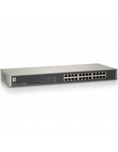 Switch level one 24 puertos gigabit ethernet 10 - 100 - 1000