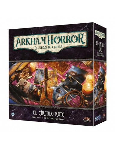 Juego de mesa arkham horror lcg el circulo roto expansion investigadores edad recomendada 14 aÃ±os