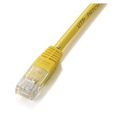 Cable red equip latiguillo rj45 u - utp cat6 3m amarillo