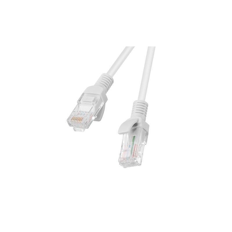 Latiguillo lanberg cat.5e utp 0.25m gris