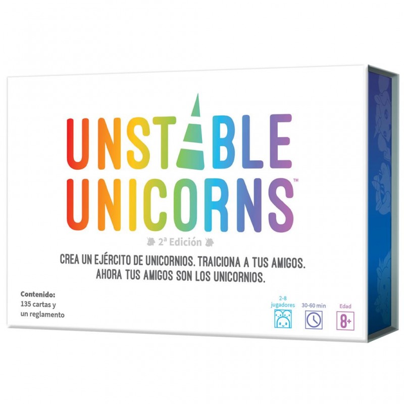 Juego de mesa unstable unicorns pegi 8