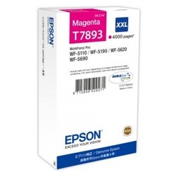 Cartucho tinta epson c13t789340 magenta xxl 4000 paginas