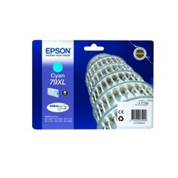 Cartucho tinta epson t790240 cian 79xl wf - 5000(serie) - torre de pisa