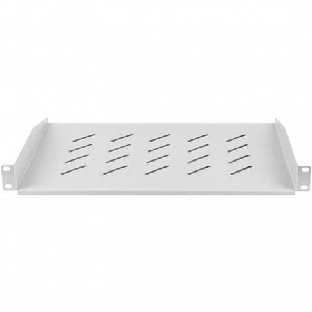 Bandeja fija lanberg 1u 483x315 mm hasta 20 kg rack de 19 gris
