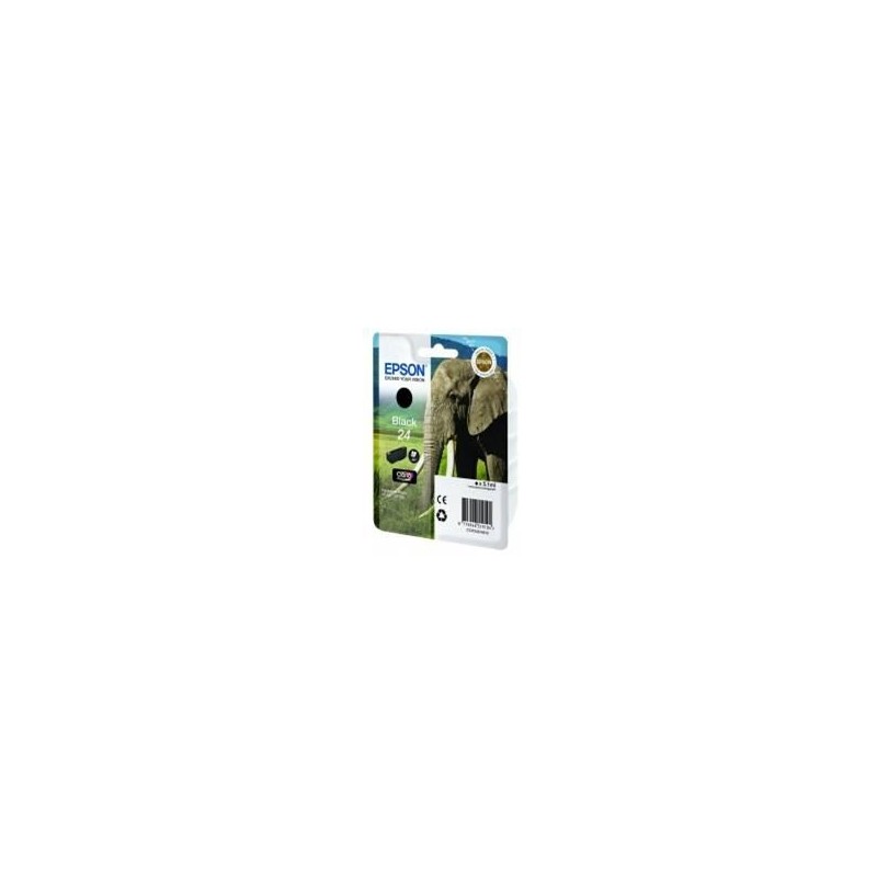 Cartucho tinta epson t242140 negro para epson xp - 750 c13t24214010 - elefante