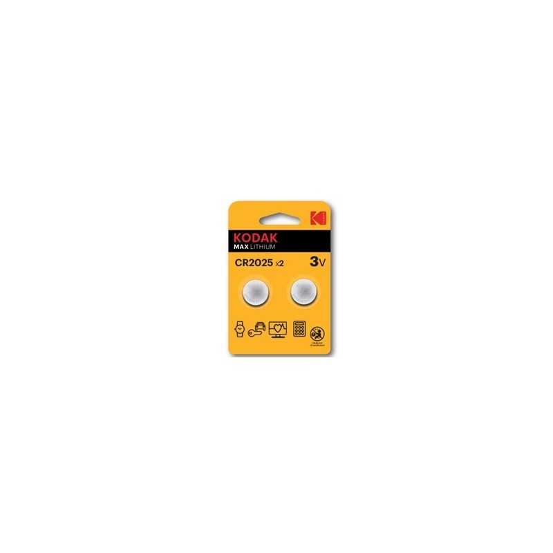 Blister pilas kodak boton litio ultra cr 2025 - pack blister 2 pilas