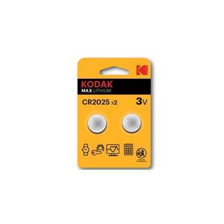 Blister pilas kodak boton litio ultra cr 2025 - pack blister 2 pilas