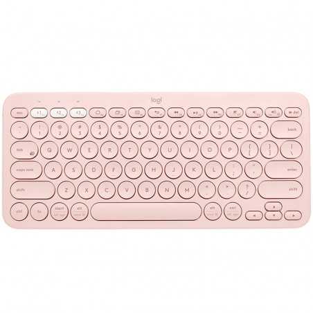 Teclado logitech k380 multi - device bluetooth rosa
