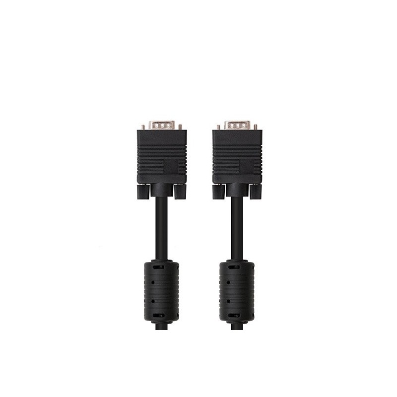 Cable con ferrita svga hdb15 - m - hdb15 - m nanocable 15m - macho - macho