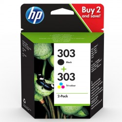 Pack cartucho tinta hp 3ym92ae nÂº 303