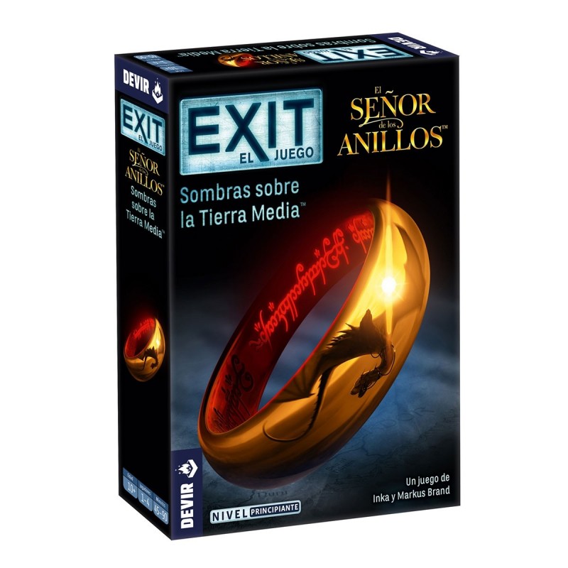 Juego de mesa devir exit el seÃ±or de los anillos sombras sobrela tierra media