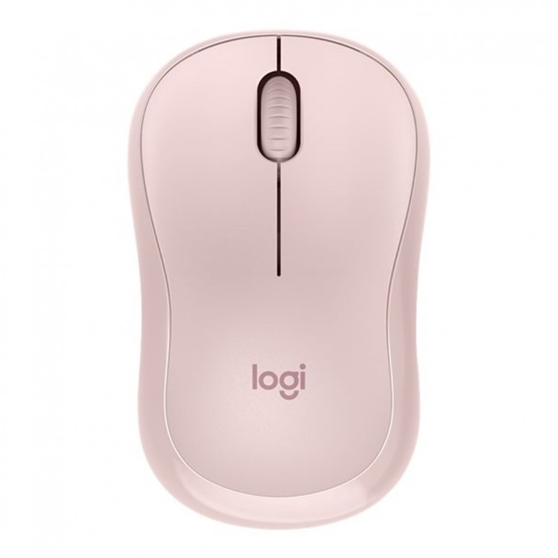 Mouse raton logitech m240 optico bluetooth silent rosado