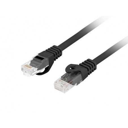 Latiguillo rj45 lanberg cat.6 utp 2m negro