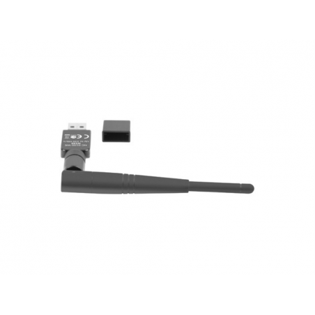 Adaptador red lanberg usb wifi 150 mb - s con antena