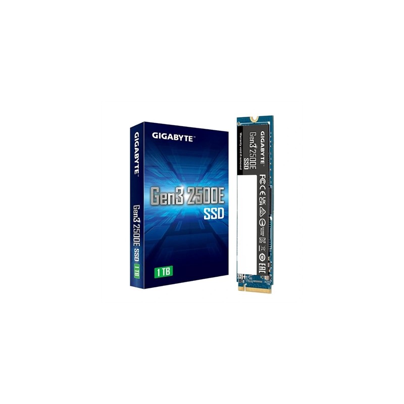 Disco duro interno solido hd m2 gigabyte 2500e 1tb nvme 1.3