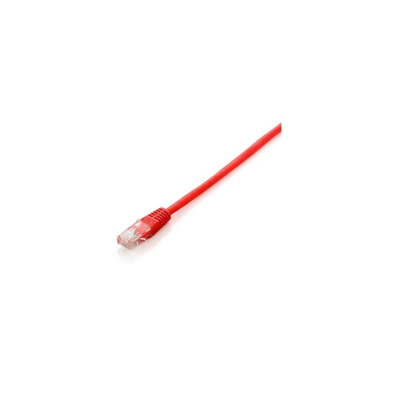 Cable red equip latiguillo rj45 u - utp cat6 0.25m rojo