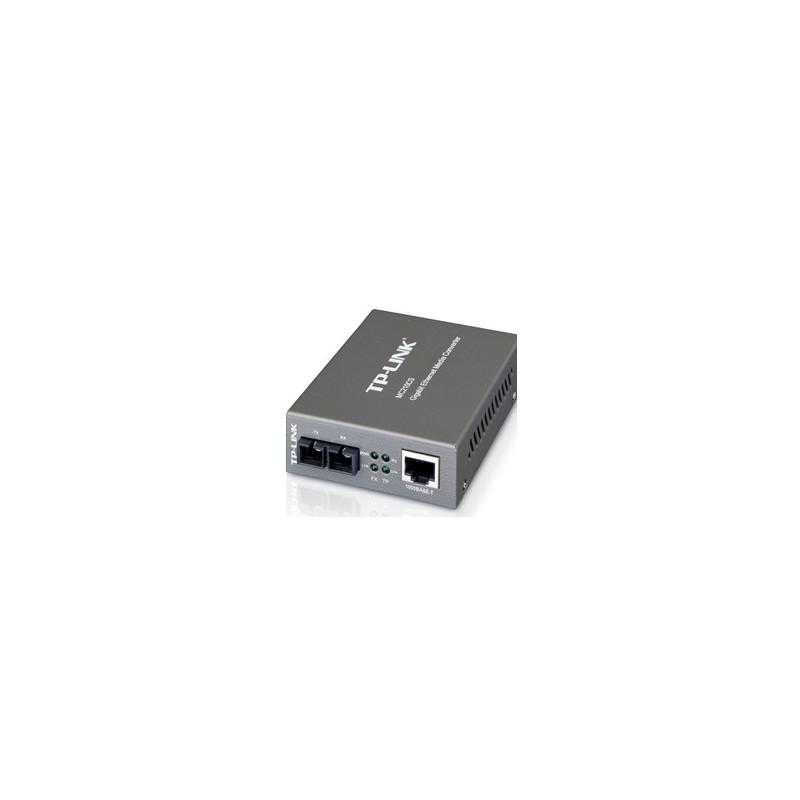 Convertidor de medios monomodo mc210cs tp - link