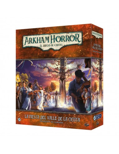 Juego de mesa arkham horror lcg la fiesta del valle de la cicuta expansion campaÃ±a edad recomendada 14 aÃ±os