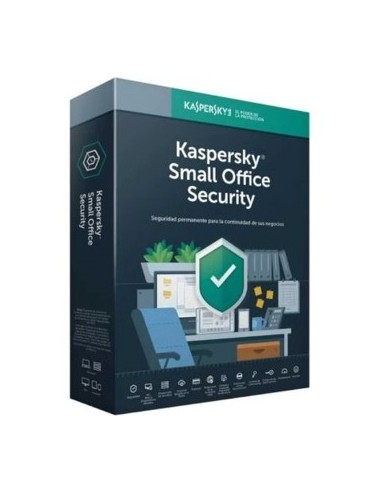 Antivirus kaspersky small office security servidor + 5 usuarios 1 aÃ±o en caja