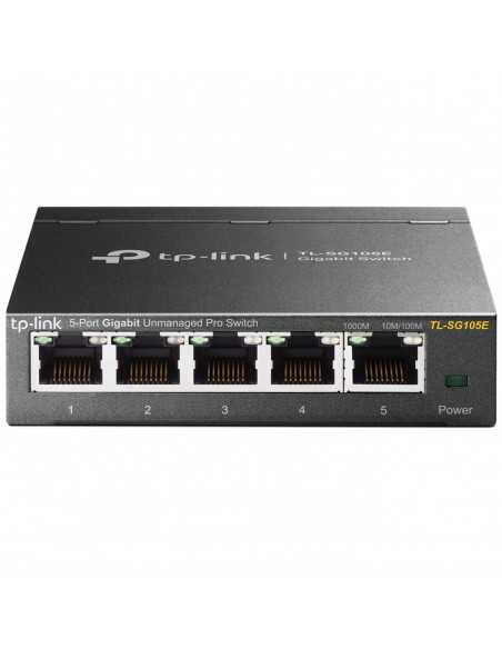 Switch 5 puertos 10 - 100 - 1000 tp - link gris