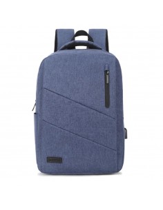 Mochila subblim city backpack para portatil 15.6 pulgadas azul
