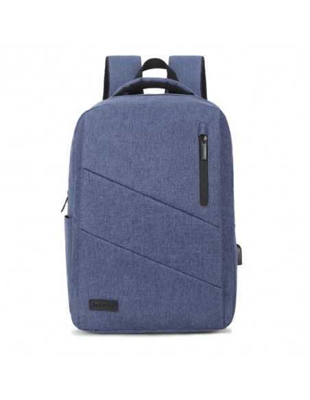 Mochila subblim city backpack para portatil 15.6 pulgadas azul