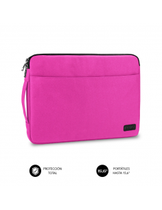 Funda subblim urban laptop sleeve para portatil 15.6 pulgadas rosa