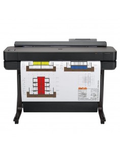 Plotter hp designjet t650 a0 36 pulgadas red - wifi - cortadora horizontal automatica