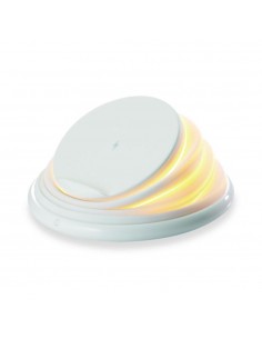 Cargador inalambrico conceptronic gorgon02w qi 10w blanco