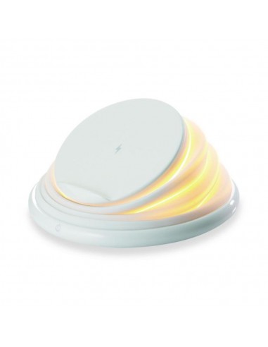 Cargador inalambrico conceptronic gorgon02w qi 10w blanco