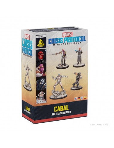 Juego de mesa marvel crisis protocol cabal affiliation pack edad recomendada 14 aÃ±os