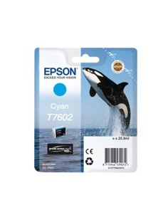 Cartucho tinta epson t760240 cian supercolor p600 - sc - p600 - orca