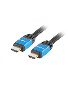 Cable hdmi lanberg macho - macho v2.0 cu 4k premium 1m negro