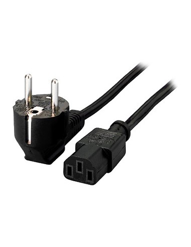 Cable alimentacion equip c13 a schuko 1.8m