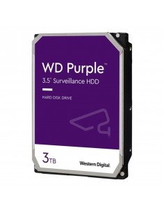 Disco duro interno hdd wd western digital purple wd33purz 3tb 3.5 pulgadas sata 6gb - s 5400rpm 256mb