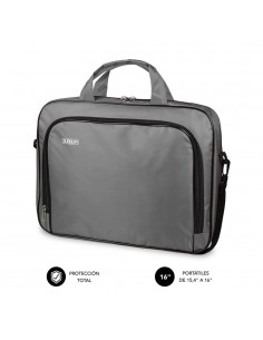 Maletin subblim oxford para portatil 15.4 pulgadas - 16 pulgadas gris