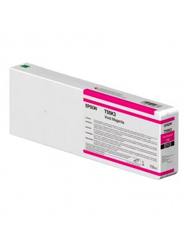 Cartucho tinta epson t55k300 ultrachrome hdx - hd magenta 700ml
