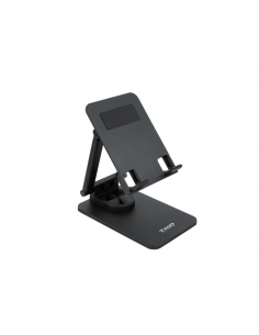 Soporte tooq plegable para tablet hasta 12.9 pulgadas negro
