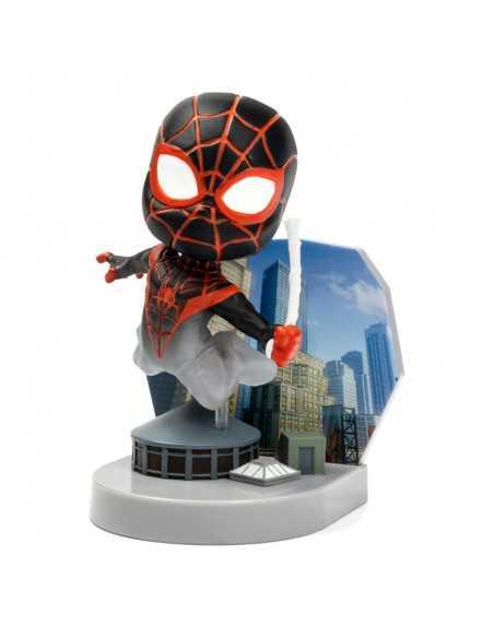 Figura mini diorama superama the loyal subjects spider man (mini morales) con efecto camuflaje