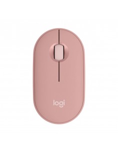 Raton inalambrico pebble mouse 2 m350s rosa bluetooth