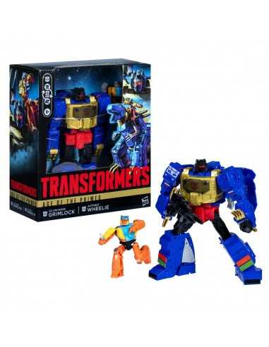 Figura hasbro transformers age of the primes g2 universe grimlock autobot wheelie