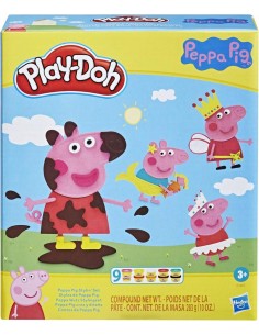Juego hasbro play - doh peppa pig