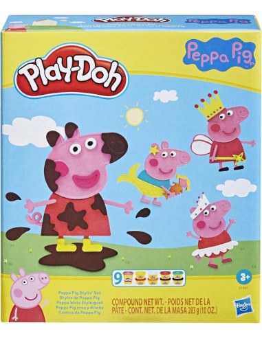 Juego hasbro play - doh peppa pig