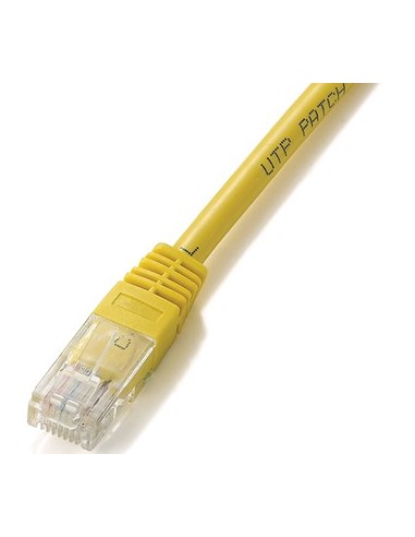 Cable red equip latiguillo rj45 u - utp cat6 10m amarillo