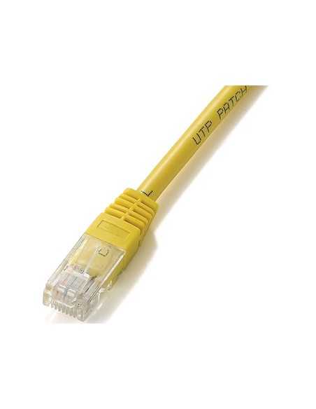 Cable red equip latiguillo rj45 u - utp cat6 10m amarillo