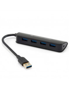 Hub usb 3.0 conceptronic 4 puertos mini hub pocket