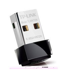 Adaptador usb 2.0 wifi 150 mbps tplink formato nano